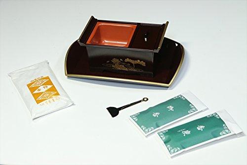 Подставка для благовоний Yamakou, набор из 5 предметов с небольшой курильницей Return Tame Lotus для буддийского алтаря, подставка для благовоний, набор для горения благовоний